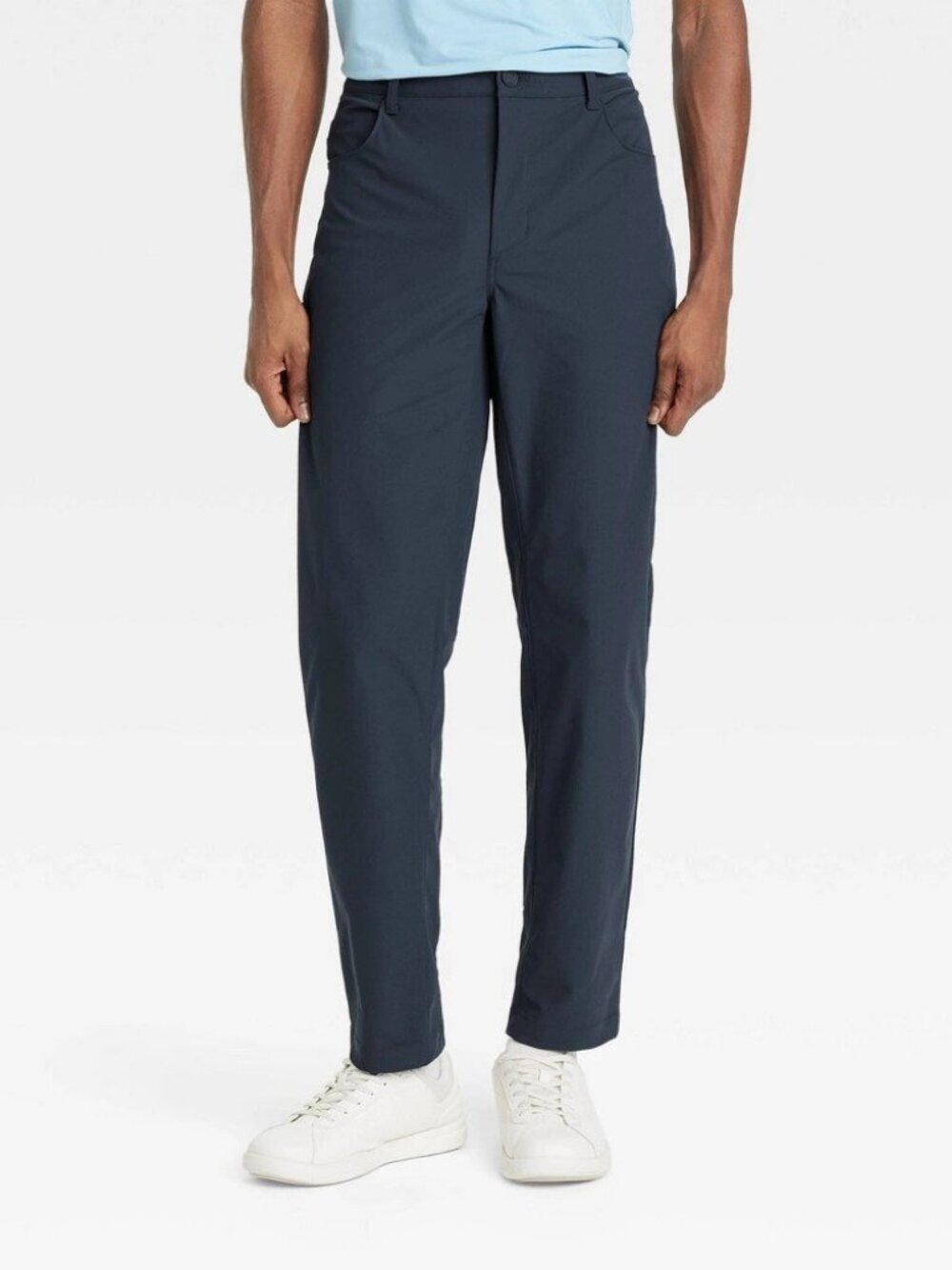 Men's 360 Lifestyle Relaxed Fit 5-Pocket Pants - All in Motion Navy Blue 32x32: